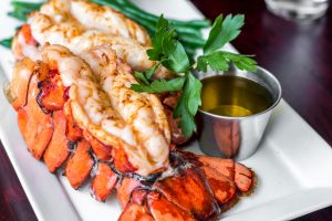 Split Maine Lobster Tail Plated
