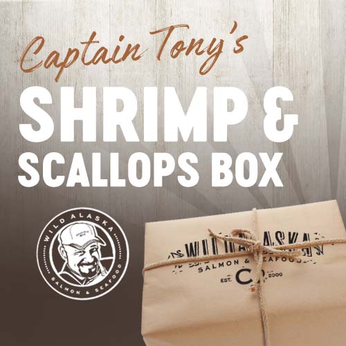 Wild Alaska Shrimp and Scallops Gift Box
