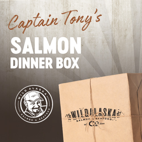 Seafood Sampler Salmon Dinner