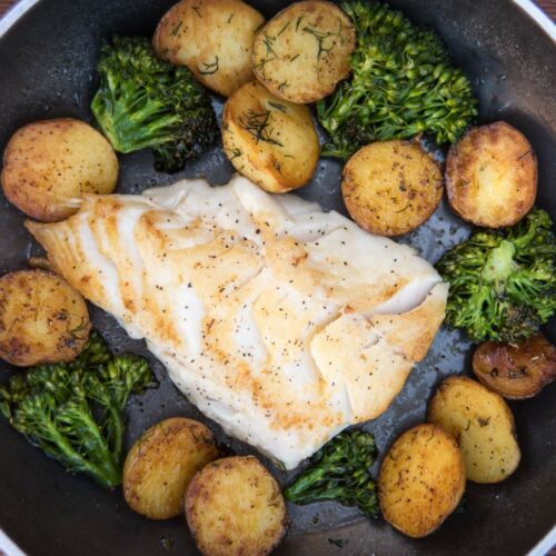 Wild Icelandic Cod Plated With Potatoes