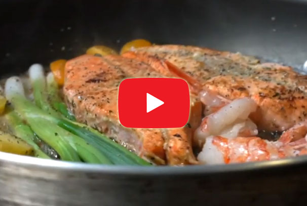 Seafood in a Minute: Campfire Salmon